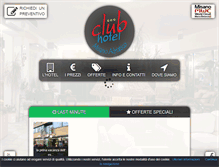 Tablet Screenshot of hotelclubmisano.com